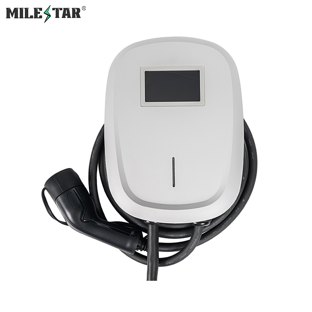 NA Smart LCD Home EV Wall Charger NEMA TYPE4 (7.6kW/9.6kW/11.5kW/19.2kW)