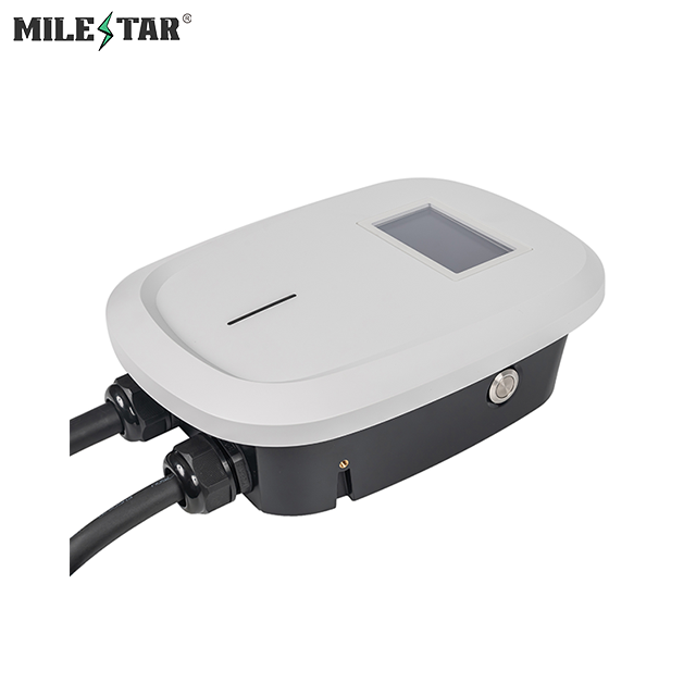 NA Smart LCD Home EV Wall Charger NEMA TYPE4 (7.6kW/9.6kW/11.5kW/19.2kW)